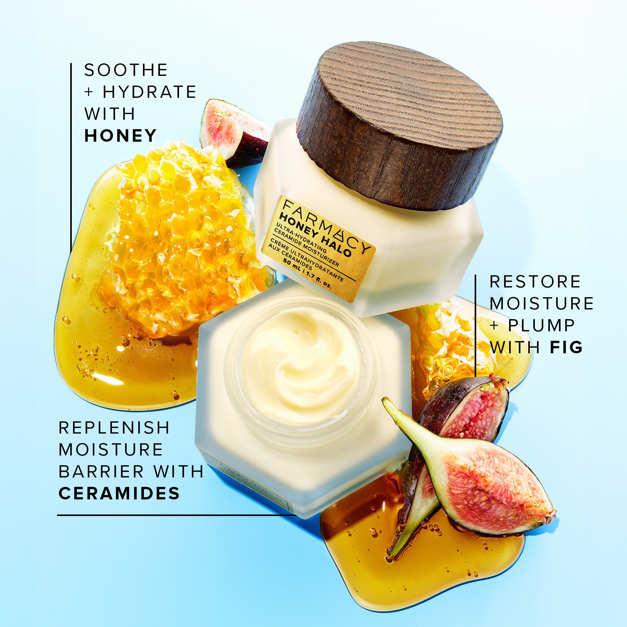 Honey Halo Ultra-Hydrating Ceramide Moisturizer - Image 4